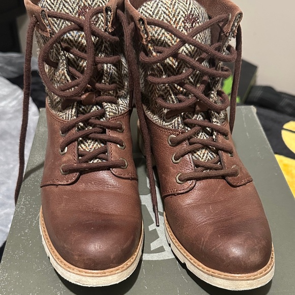 Timberland Brown and Cream Women's Bramhall - Picture 3 of 4